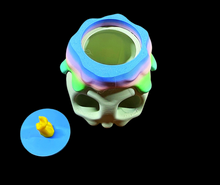 Load image into Gallery viewer, Pastel Skull Candle Stash Jar