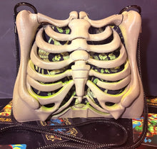 Load image into Gallery viewer, Overgrown Face Hugger Ribcage Bag