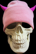 Load image into Gallery viewer, Pink Horned Beanie