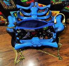 Load image into Gallery viewer, 🌙 Mystic Ribcage Bag – “The Star” Lining Edition
