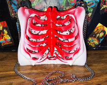 Load image into Gallery viewer, Ribcage Bag - One of a Kind 🖤 Hello Kitty 🖤