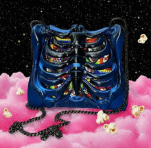 Load image into Gallery viewer, Killer Klowns Ribcage Bag - Hand Painted- One of a Kind