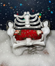Load image into Gallery viewer, White Christmas Ribcage Bag