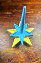 Load image into Gallery viewer, Dual Colored Star Yarn Spinner