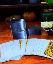 Load image into Gallery viewer, Mystical Black Tarot Card Box