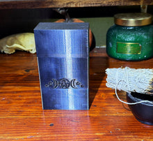 Load image into Gallery viewer, Mystical Black Tarot Card Box