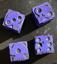 Load image into Gallery viewer, Large Hand Painted Oogie Boogie Dice