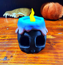 Load image into Gallery viewer, Pastel Skull Candle Stash Jar