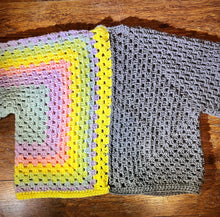 Load image into Gallery viewer, Half and Half Short Cardigan