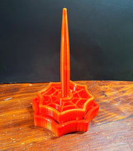 Load image into Gallery viewer, Neon Spiderweb Spinning Yarn Holder - Creatures And Cuties