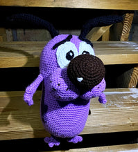 Load image into Gallery viewer, Purple Courage The Cowardly Dog