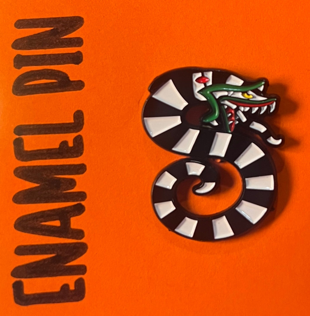 Sandworm Enamel Pin