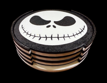 Load image into Gallery viewer, Nightmare Before Christmas Coaster Set
