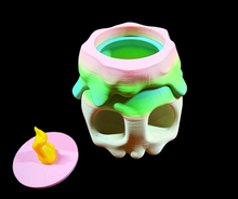 Load image into Gallery viewer, Pastel Skull Candle Stash Jar
