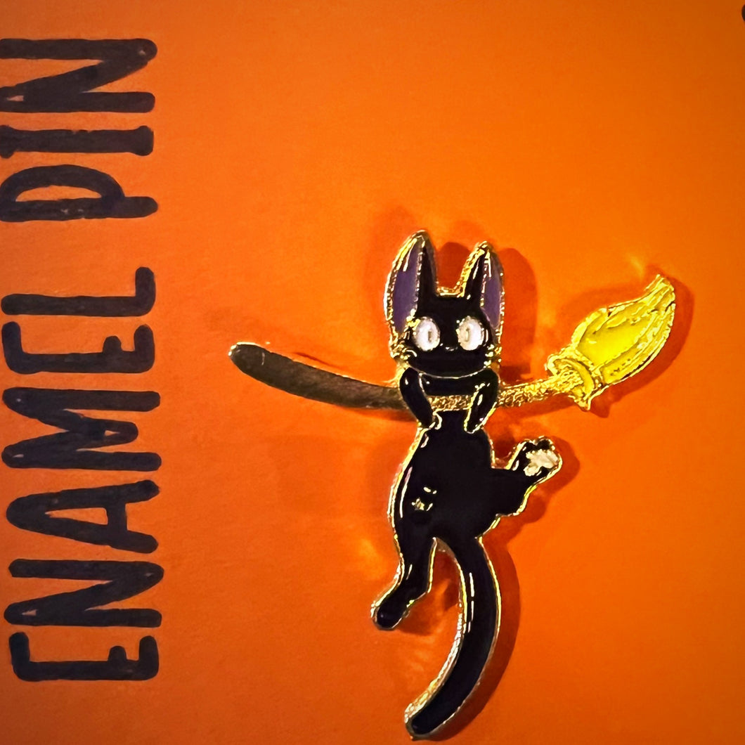 Kiki’s Cat Enamel Pin