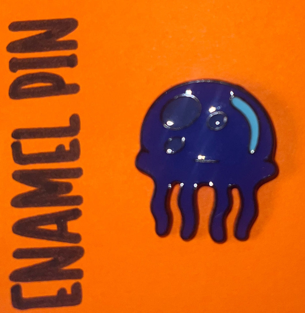 Bikini Bottom Jellyfish Enamel Pin