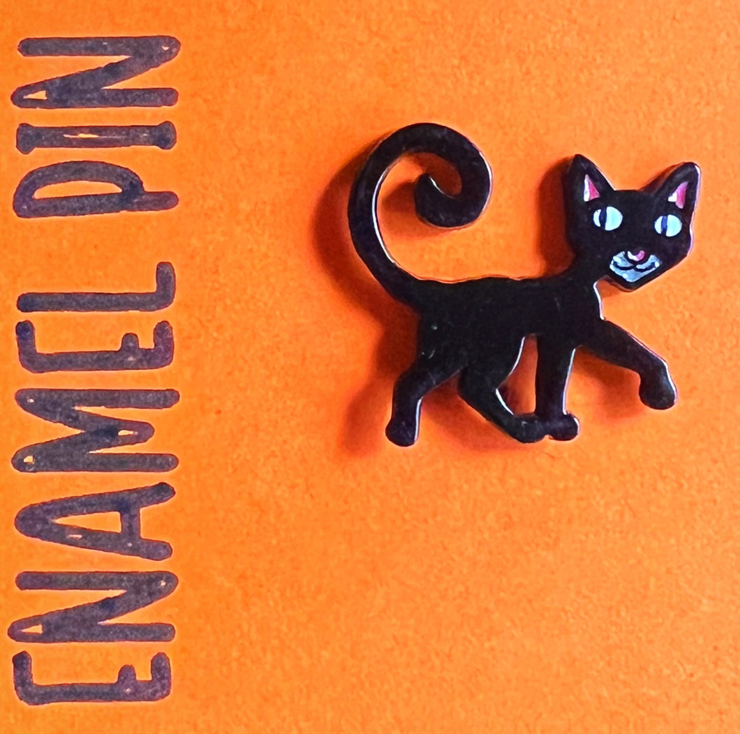 Coraline Cat Enamel Pin