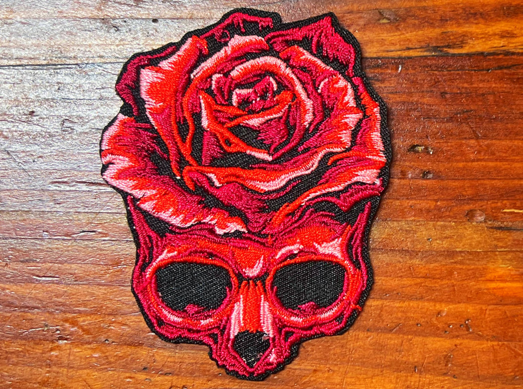 Skull Rose Patch