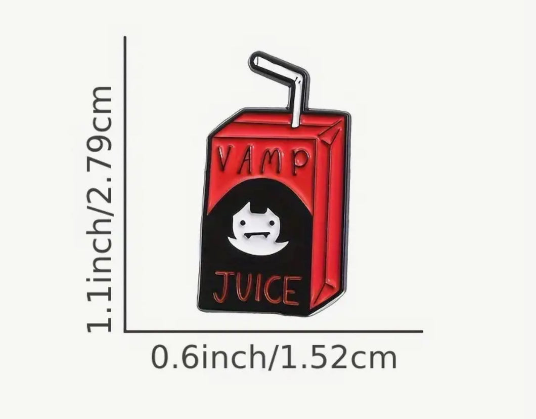 Vamp Juice Enamel Pin