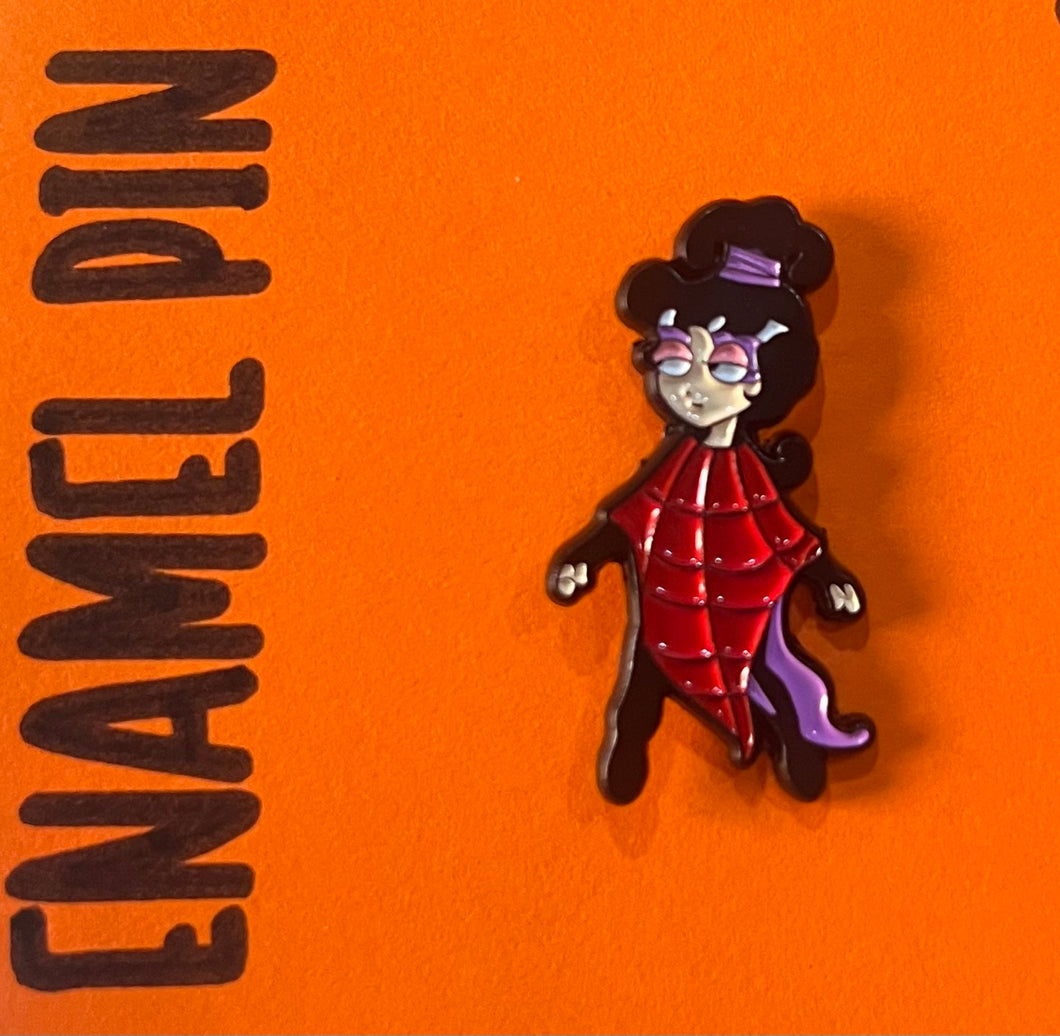 Lydia Enamel Pin