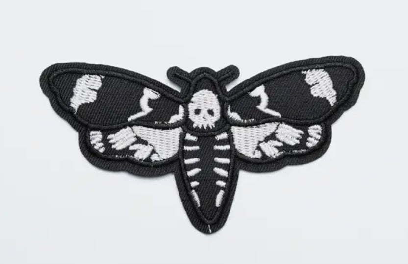 Moth Embroidery Patch