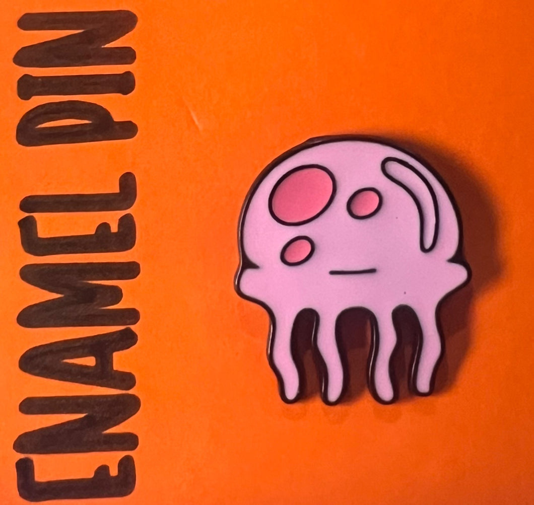 Bikini Bottom Jellyfish Enamel Pin