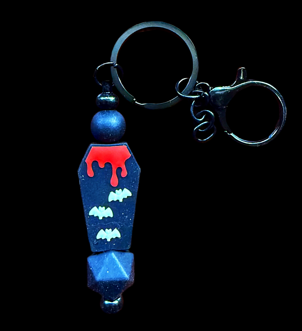 Bloody Coffin Keychain