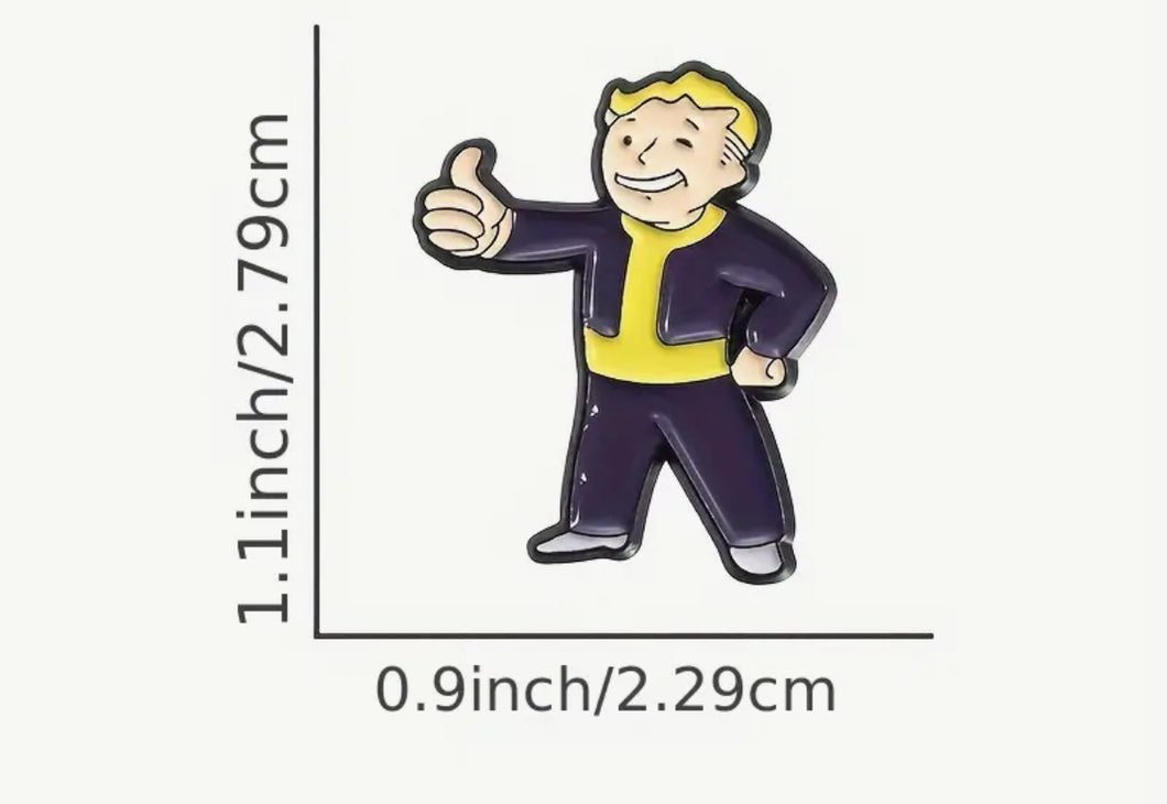 Vault Boy Enamel Pin