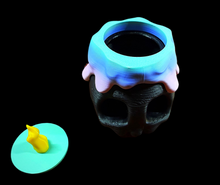 Load image into Gallery viewer, Pastel Skull Candle Stash Jar
