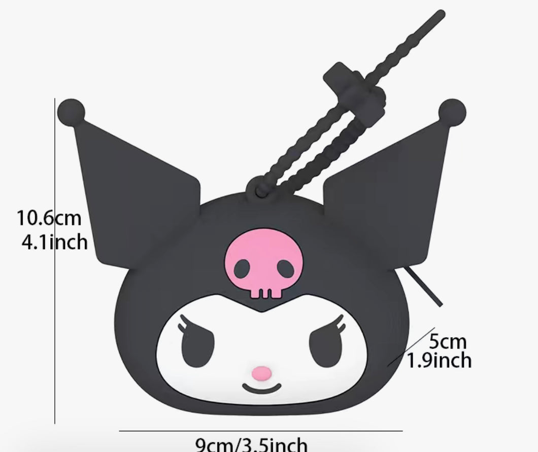 Silicone Kuromi Coin Purse