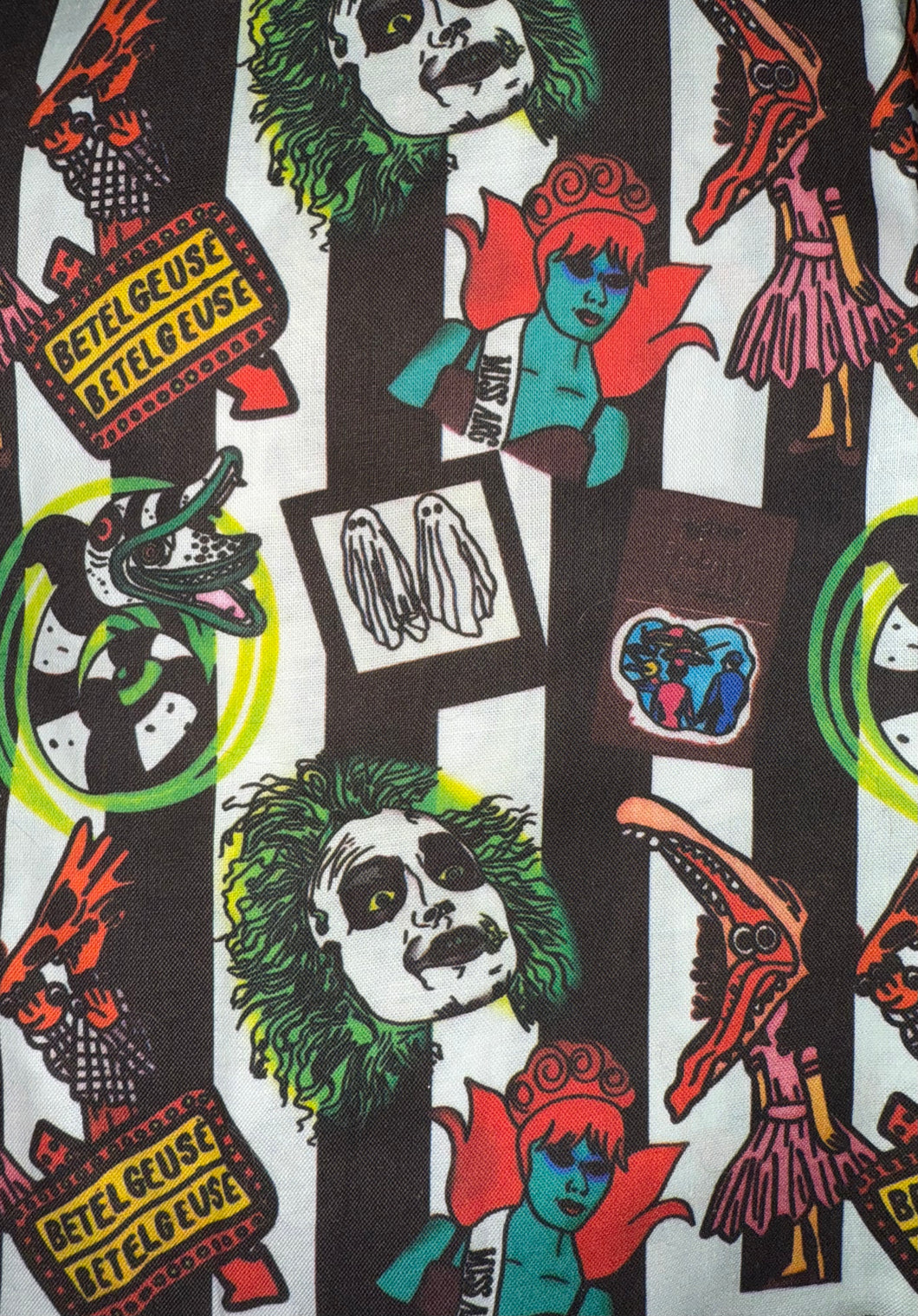 Beetlejuice Ribcage Bag Lining Replacement