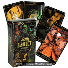 Load image into Gallery viewer, Monsters Tarot Card Deck
