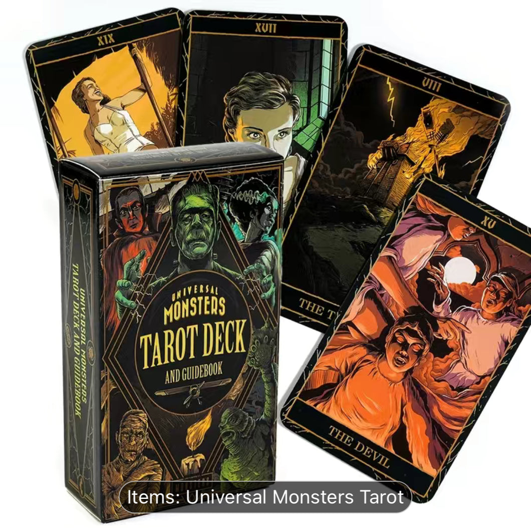 Monsters Tarot Card Deck