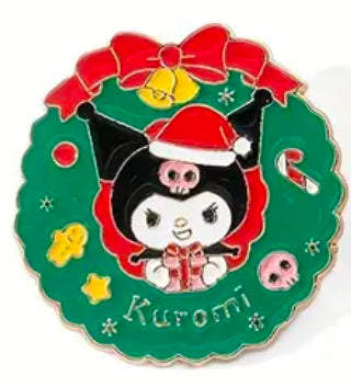 Christmas Kuromi Enamel Pin