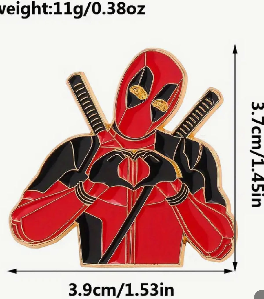 Deadpool Enamel Pin