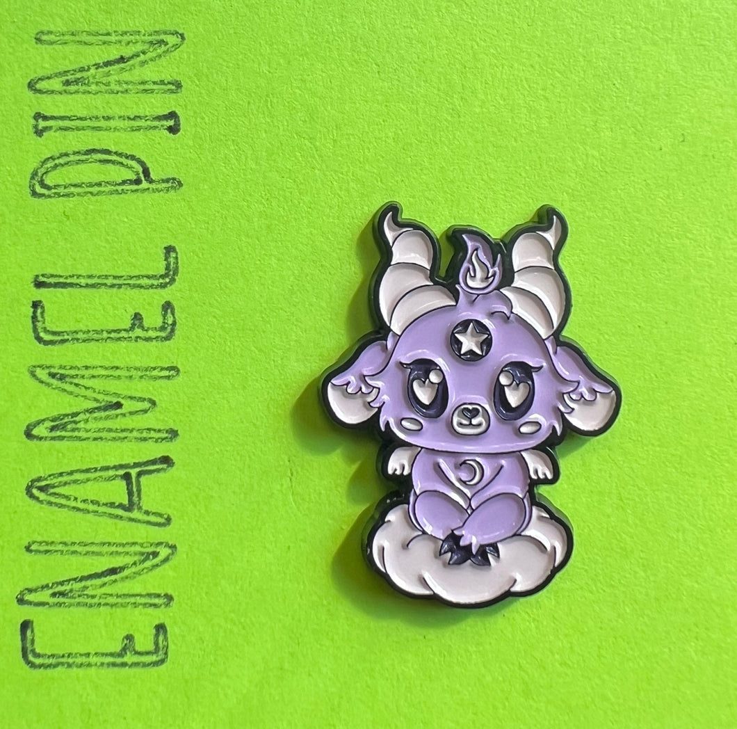 Pastel Baphomet Enamel Pin