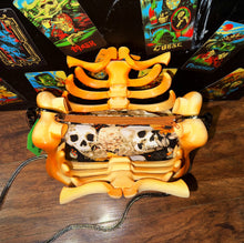 Load image into Gallery viewer, Ribcage Bag - Hand Painted- One of a Kind
