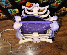Load image into Gallery viewer, Ribcage Bag - Hand Painted- One of a Kind
