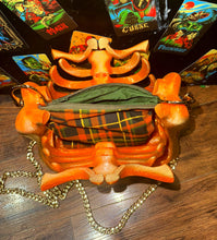 Load image into Gallery viewer, Ribcage Bag - Hand Painted- One of a Kind
