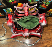 Load image into Gallery viewer, Ribcage Bag - Hand Painted- One of a Kind
