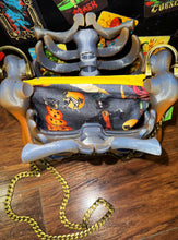 Load image into Gallery viewer, Ribcage Bag - Hand Painted- One of a Kind
