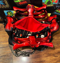 Load image into Gallery viewer, Ribcage Bag - Hand Painted- One of a Kind Friday the 13th
