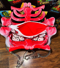 Load image into Gallery viewer, Ribcage Bag - One of a Kind 🖤 Hello Kitty 🖤
