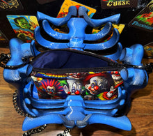 Load image into Gallery viewer, Killer Klowns Ribcage Bag - Hand Painted- One of a Kind
