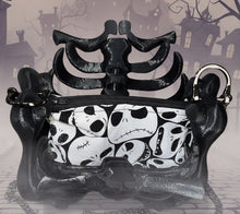 Load image into Gallery viewer, Jack Skellington Ribcage Bag - Hand Painted- One of a Kind
