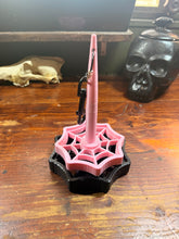 Load image into Gallery viewer, Travel/Stationary Spiderweb Spinning Yarn Holder
