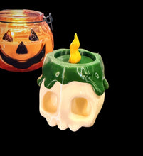 Load image into Gallery viewer, Skull Candle Stash Box

