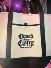 Load image into Gallery viewer, Cursed But Crafty Tote
