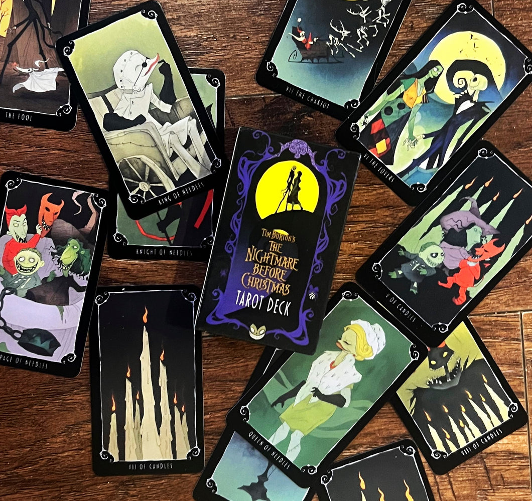 The Nightmare Before Christmas Tarot Cards