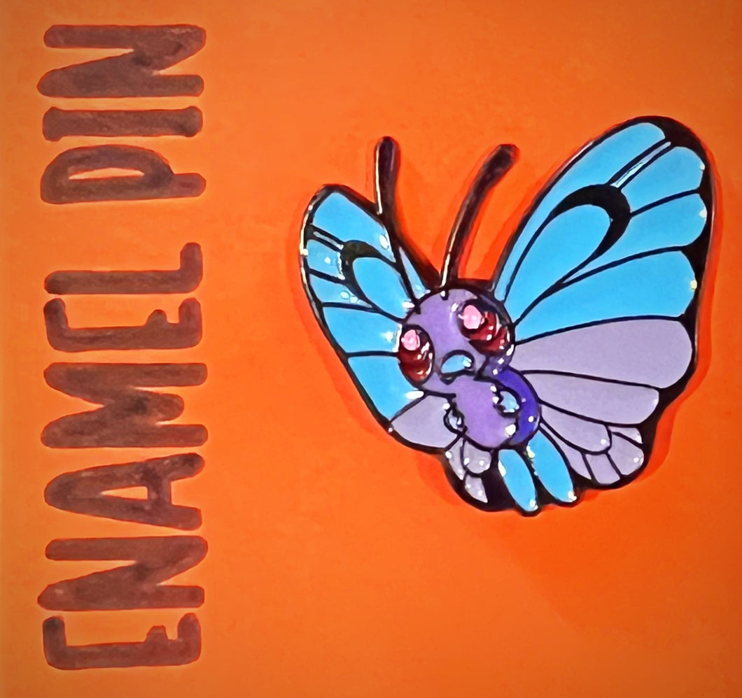 Butterfree Enamel Pin